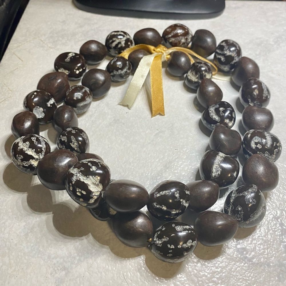 𝅺HAWAIIAN Kukui Nut Lei